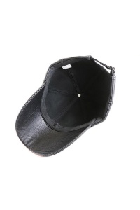 Sapca de barbati, cozoroc curbat, prindere reglabila, model masculin, tematica classy style, marime universala, maro inchis - Img 3