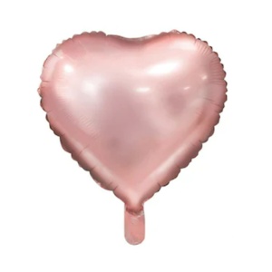 Set 10 baloane indragostiti, decor „Love“, simple si cu confeti, bronz - Img 3