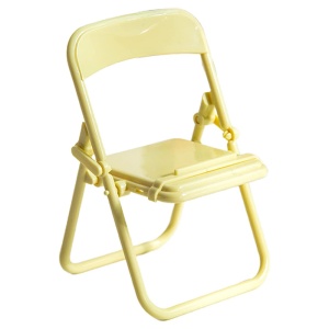 Suport telefon de birou, model “back to school”, galben