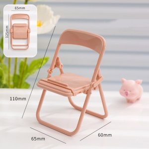 Suport telefon de birou, model “back to school”, roz - Img 2