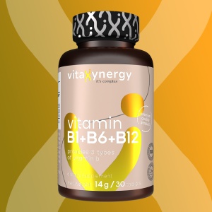 VITAXYNERGY VITAMIN B1+B6+B12 – 30 Tablete Supliment Nutritiv pentru Sanatatea Sistemului Nervos, Aprobat de Ministerul Sanatatii, Certificat FDA, GMP, Halal - Img 4