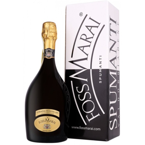 Foss Marai Strada Di Guia 109 Prosecco Valdobbiadene DOCG Extra Dry Cutie Cadou 0.75L