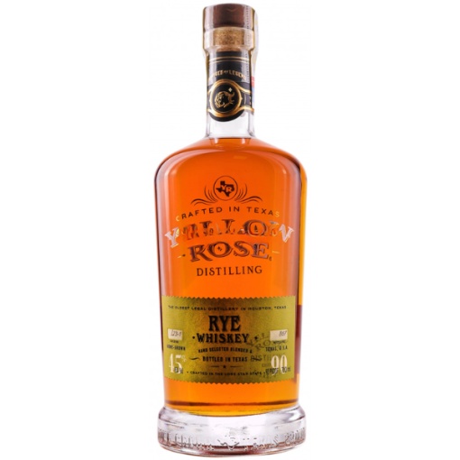 Yellow Rose Rye 0.7L – Explorați gustul îndrăzneț al secaroiului texan!