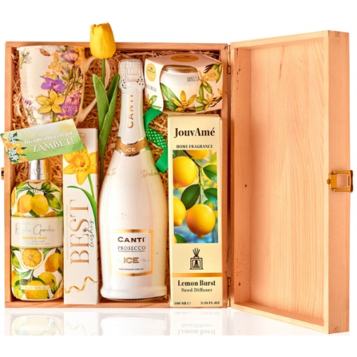 Cadou Lemon Sunshine – Răsfăț revigorant și eleganță solară