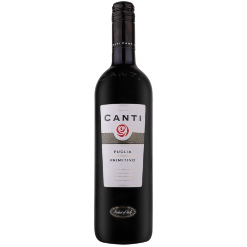 Canti Primitivo Puglia IGT 0.75L - Savoare autentică din sudul Italiei
