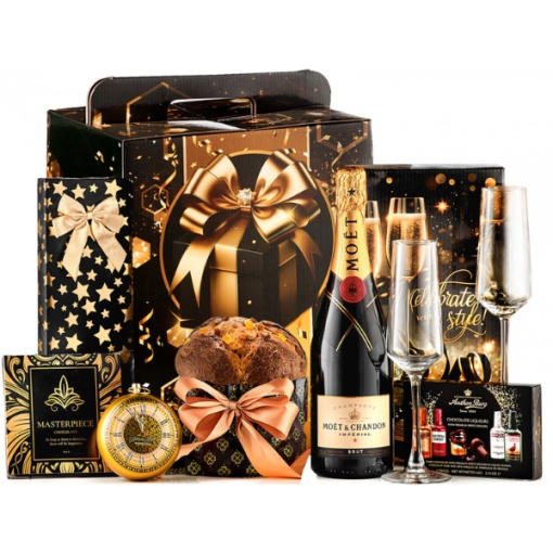 Cadou Festive Moët – Eleganță, rafinament și gusturi desăvârșite!