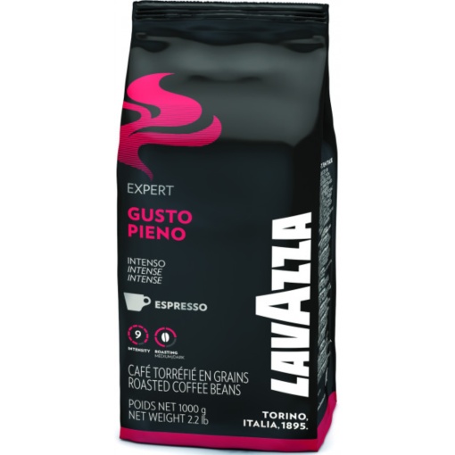 Cafea Boabe Lavazza Gusto Pieno Expert 1KG - Putere, Aromă și Cremozitate în Fiecare Ceașcă