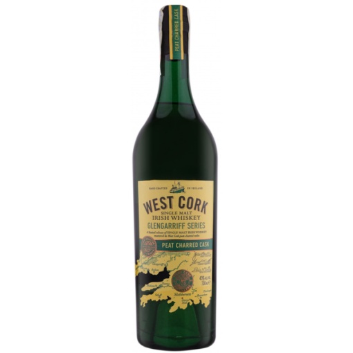 West Cork Glengarriff Series Peat Charred Cask Finish 0.7L – Whisky Irlandez Cu Note Aprofundate De Turbă!