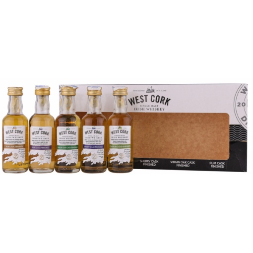 West Cork Collection Multipack – O selecție premium de whisky irlandez într-un singur pachet