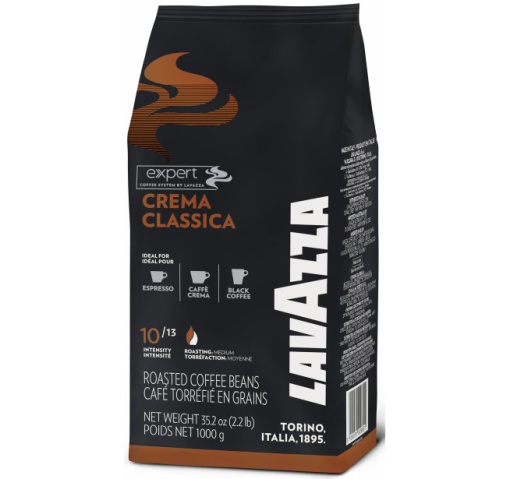 Cafea Boabe Lavazza Crema Classica Expert 1KG - Aroma Echilibrată, Plăcere Fără Compromis!