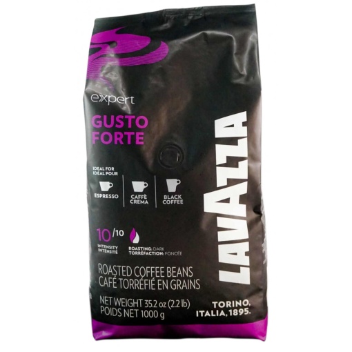 Cafea Boabe Lavazza Gusto Forte Expert 1Kg - Intensitate Pură, Energie Maximă