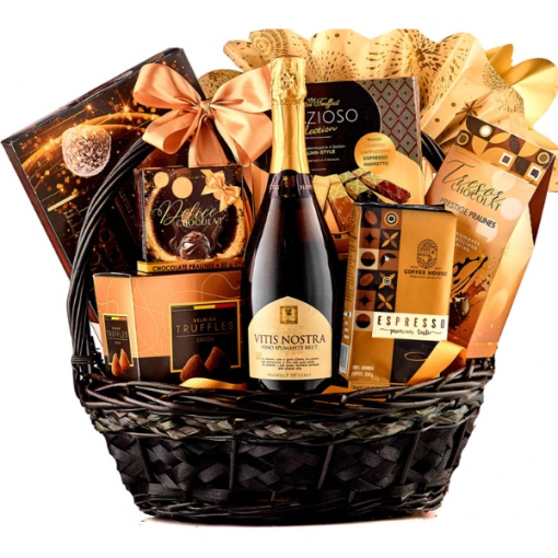 Cos Cadou Sparkling Selection - Eleganță și Răsfăț în Fiecare Detaliu