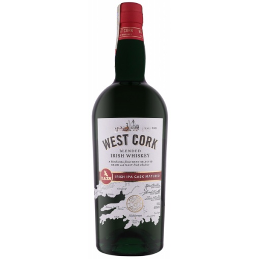 West Cork IPA Cask 0.7L – Whisky Irlandez Îmbătrânit în Butoaie de Bere IPA, cu Arome Unice și Rafinate