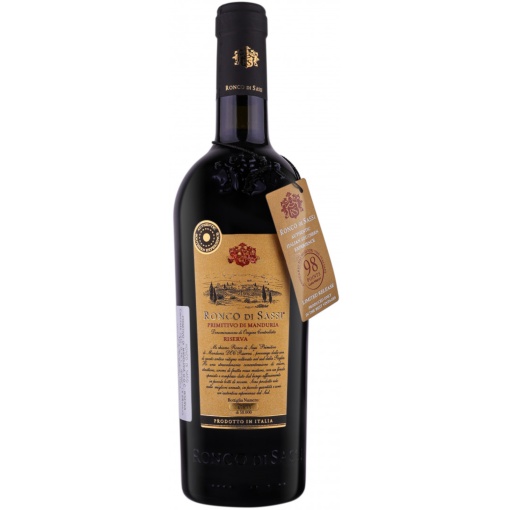 Ronco Di Sassi Primitivo Di Manduria Riserva DOC 0.75L