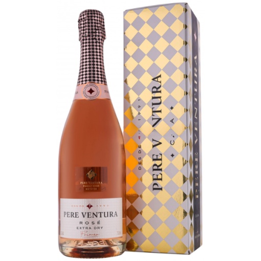 Pere Ventura Primer Rose Extra Dry Cutie Cadou 0.75L