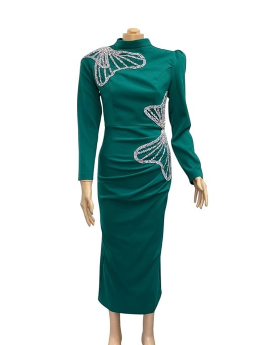 Rochie Leya green
