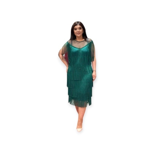 Rochie Elisia green