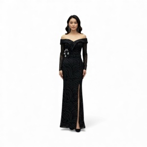Rochie Pearl Black