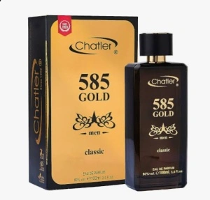 Apa de parfum Chatler - 585 Gold Classic Men - Inspirat din P.R. 1 Million - Img 2