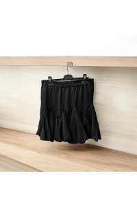 Fusta neagra cu pantalon scurt - Img 2