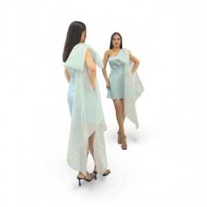 Rochie Perla turcoaz - Img 3
