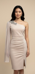Rochie Lassia Crem