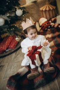 Birthday crown cu cifra din fetru - Img 2