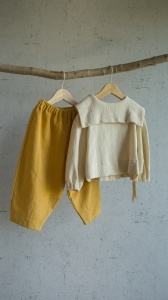 Pantaloni Baloon (Muștar) - Img 2