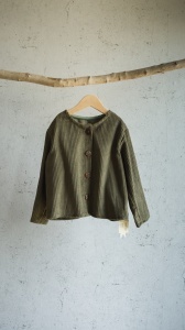 Overshirt din bumbac reiat - Img 7