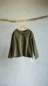 Overshirt din bumbac reiat - Img 7