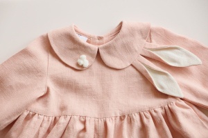Rochie Alma (roz-somon) - Img 2