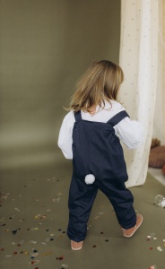 Salopetă Bunny denim - Img 2