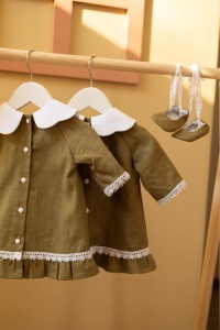 Set botez Mavra (verde-oliv) - Img 3