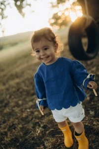 Bluza Mândruța (albastru)