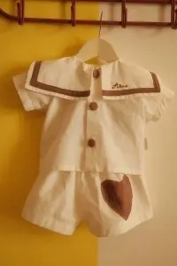 Set Cuore cu broderie