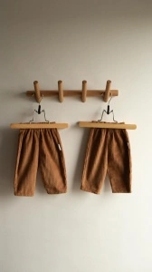 Pantaloni brown corduroy