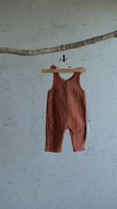 Salopetă cu noduri (bej)