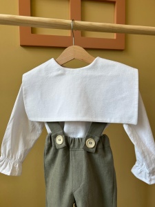 Body guler pătrat fără broderie