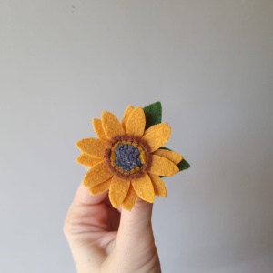 Clamă păr floarea-soarelui