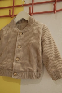 Jacheta beige Corduroy - Img 3