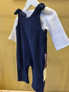 Salopetă cu noduri (bleumarin) - Img 2