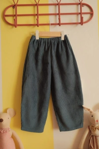 Pantaloni blue Corduroy