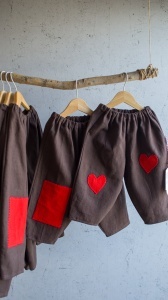 Pantaloni Wild Hearts (brown) - Img 2