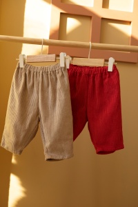 Pantaloni baggy bumbac reiat