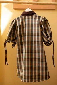 Rochie în carouri - Img 4
