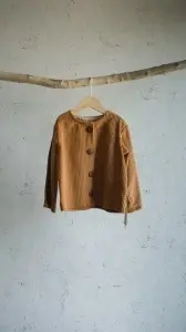 Overshirt din bumbac reiat - Img 6
