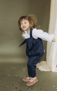Salopetă Bunny denim