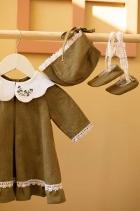 Set botez Mavra (verde-oliv) - Img 2