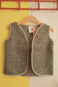Vestă grey heart - Img 2