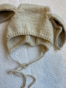 Căciulă iepuraș beige - Img 2